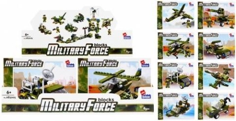 Klocki konstrukcyjne Mega Creative Alleblox militaria 96-104 elementy (478226) Klocki konstrukcyjne Mega Creative Alleblox militaria 96-104 elementy (478226)