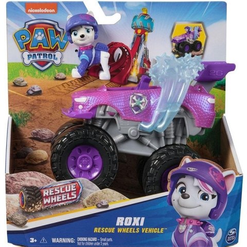 Samochód Spin Master Psi Patrol Rescue Wheels Monster Truck Pojazd + figurka Roxie (6070222) Samochód Spin Master Psi Patrol Rescue Wheels Monster Truck Pojazd + figurka Roxie (6070222)