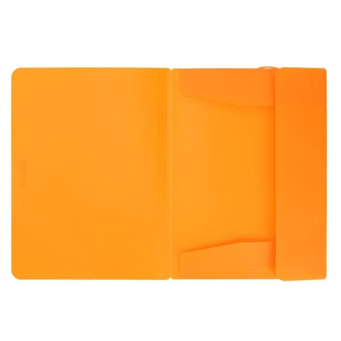 Teczka plastikowa na gumkę z gumką Neon pomarańczowa A4 pomarańczowy Strigo (SF095) Teczka plastikowa na gumkę z gumką Neon pomarańczowa A4 pomarańczowy Strigo (SF095)