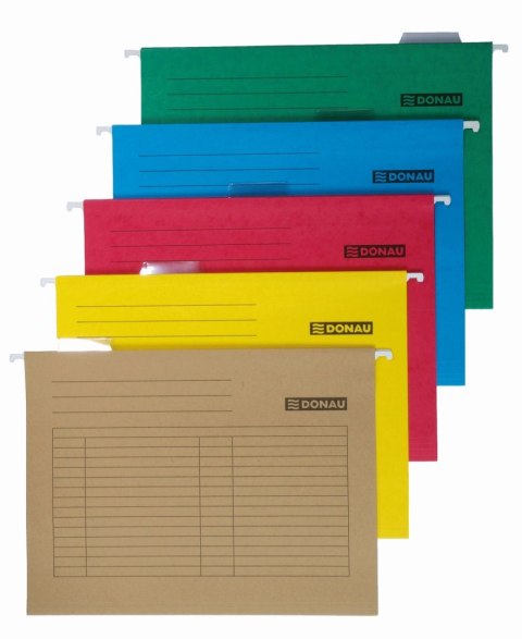 Teczka zawieszkowa Donau A4 brązowy karton 230g (7410905-02) Teczka zawieszkowa Donau A4 brązowy karton 230g (7410905-02)