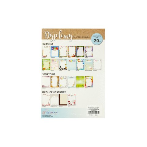 Dyplom Rexus klasyczny A4 200g (604103) Dyplom Rexus klasyczny A4 200g (604103)