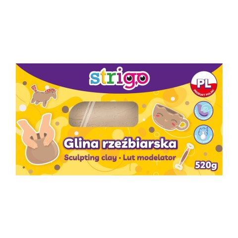 Glinka Strigo samoutwardzalna naturalna 520 g (SSC329) Glinka Strigo samoutwardzalna naturalna 520 g (SSC329)
