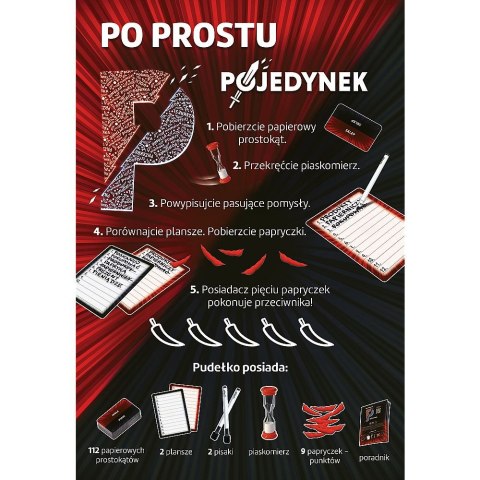 Gra strategiczna Trefl Po Prostu P Pojedynek Po prostu P Prostokąty (02389) Gra strategiczna Trefl Po Prostu P Pojedynek Po prostu P Prostokąty (02389)