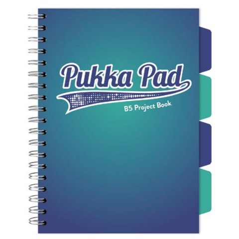 Kołozeszyt (kołobrulion) Pukka Book Blue MORSKI 503260803110 B5 100k. 80g krata (3110) Kołozeszyt (kołobrulion) Pukka Book Blue MORSKI 503260803110 B5 100k. 80g krata (3110)