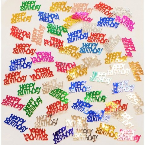 Konfetti Antella Happy Birthday kolorowe (CS-709K) Konfetti Antella Happy Birthday kolorowe (CS-709K)