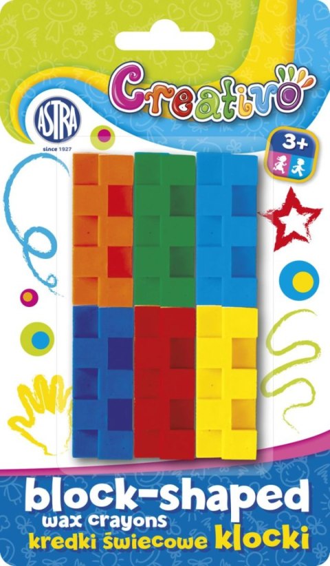 Kredki świecowe Astra Creativo Kredki świecowe Astra Creativo