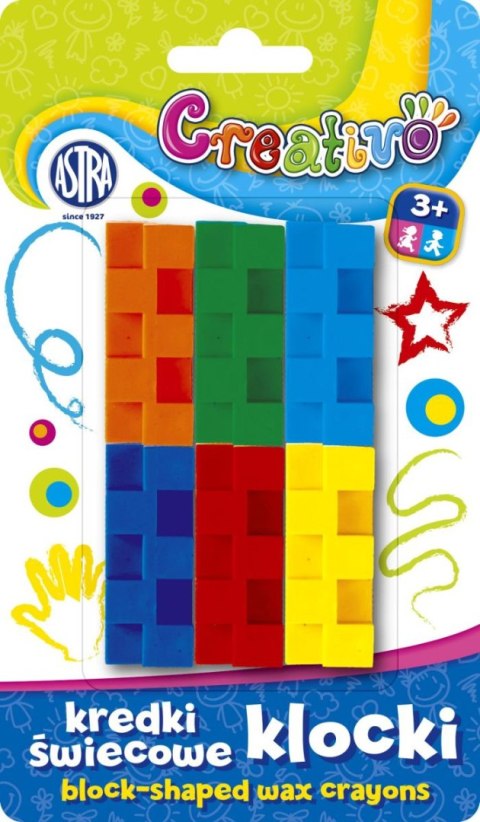 Kredki świecowe Astra Creativo Kredki świecowe Astra Creativo