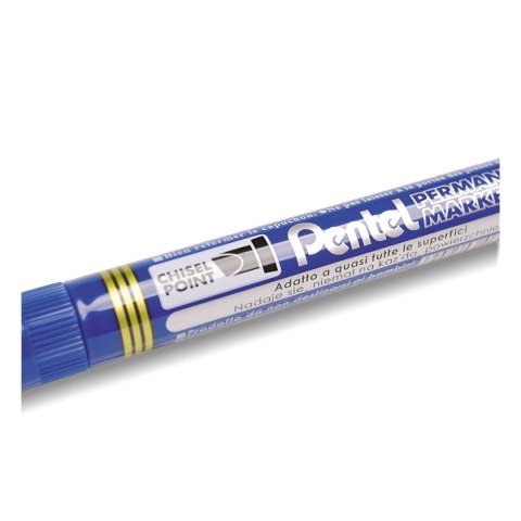 Marker permanentny Pentel N860, niebieski 1,5mm ścięta końcówka Marker permanentny Pentel N860, niebieski 1,5mm ścięta końcówka