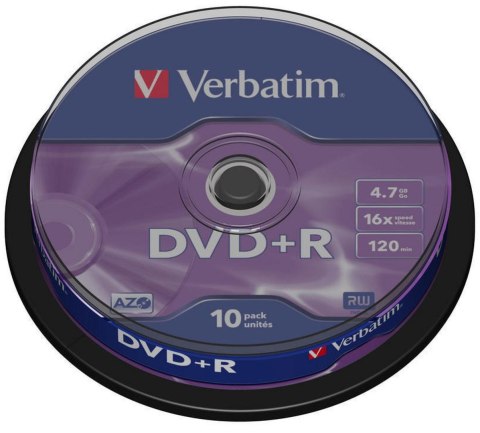 Płyta dvd Verbatim 4,7GB x16 Płyta dvd Verbatim 4,7GB x16