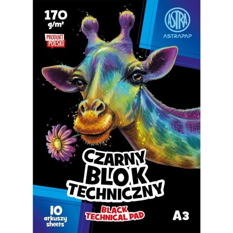 Blok techniczny Astrapap czarny (106022006) Blok techniczny Astrapap czarny (106022006)