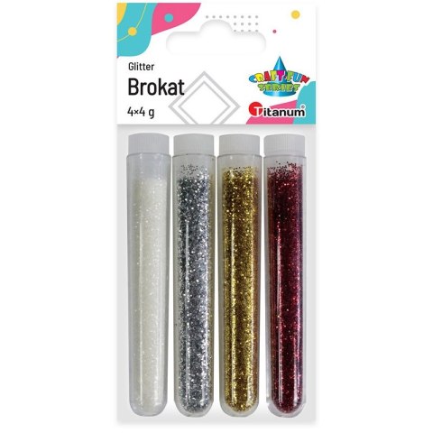 Brokat Titanum Craft-Fun Series kolor: mix 4 kolor. (MTJF-CSG4P) Brokat Titanum Craft-Fun Series kolor: mix 4 kolor. (MTJF-CSG4P)