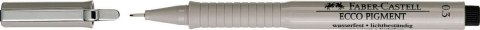 Cienkopis kreślarski Faber Castell Ecco Pigment, czarny 0,3mm 1kol. (FC166399) Cienkopis kreślarski Faber Castell Ecco Pigment, czarny 0,3mm 1kol. (FC166399)