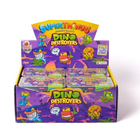 Figurka Orbico Sp. Z O.o. SUPERTHINGS Tin Dino Destroyers (PSTSD48TIN61) Figurka Orbico Sp. Z O.o. SUPERTHINGS Tin Dino Destroyers (PSTSD48TIN61)