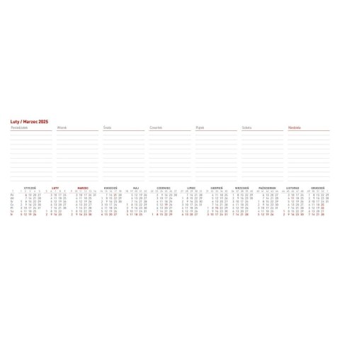 Kalendarz biurkowy 5905031847356 Wokół Nas LEŻĄCY brązowy 296mm x 120mm (KB047VB) Kalendarz biurkowy 5905031847356 Wokół Nas LEŻĄCY brązowy 296mm x 120mm (KB047VB)