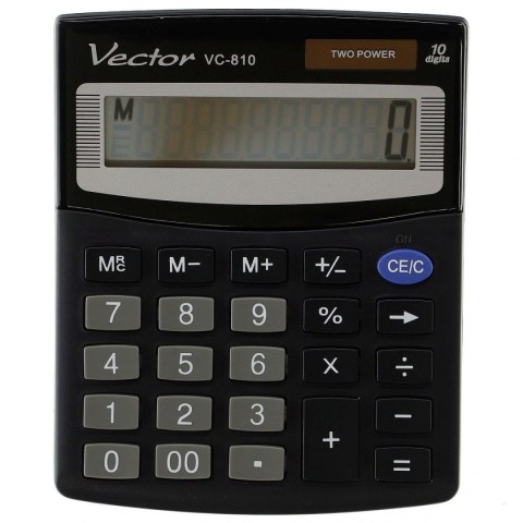 Kalkulator na biurko Vector vc-810 (KAV VC-810) Kalkulator na biurko Vector vc-810 (KAV VC-810)