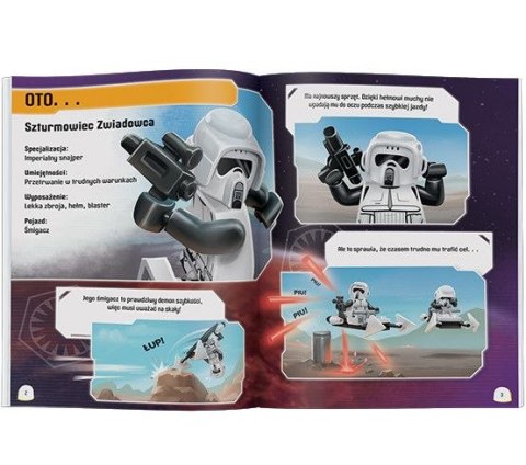 Książeczka edukacyjna Ameet LEGO® Star Wars™. Imperialny patrol LNC 6311 P1 Książeczka edukacyjna Ameet LEGO® Star Wars™. Imperialny patrol LNC 6311 P1