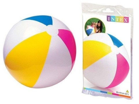 Piłka plażowa Intex PVC PCW śr. 610mm (59030) Piłka plażowa Intex PVC PCW śr. 610mm (59030)