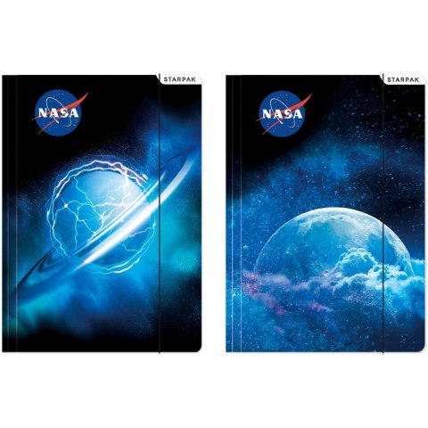 Teczka kartonowa na gumkę Nasa A4 mix Starpak (491059) Teczka kartonowa na gumkę Nasa A4 mix Starpak (491059)