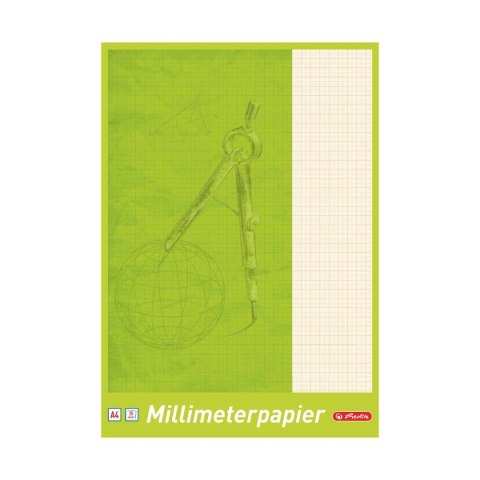 Blok milimetrowy Herlitz A4 25k (690404) Blok milimetrowy Herlitz A4 25k (690404)