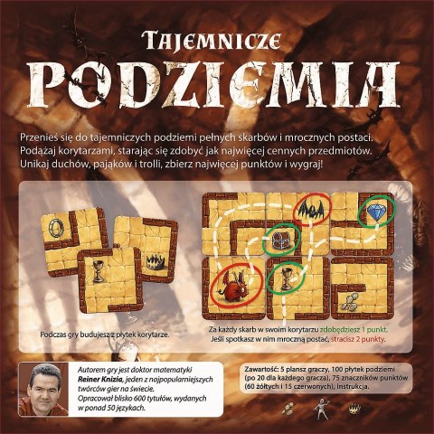 Gra planszowa Trefl Tajemnicze Podziemia edycja 2022 Tajemnicze Podziemia (02305) Gra planszowa Trefl Tajemnicze Podziemia edycja 2022 Tajemnicze Podziemia (02305)