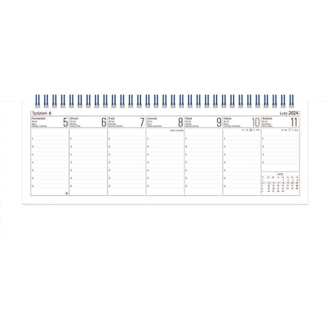 Kalendarz biurkowy Telegraph biurkowy 310mm x 126mm (biurkowy) Kalendarz biurkowy Telegraph biurkowy 310mm x 126mm (biurkowy)