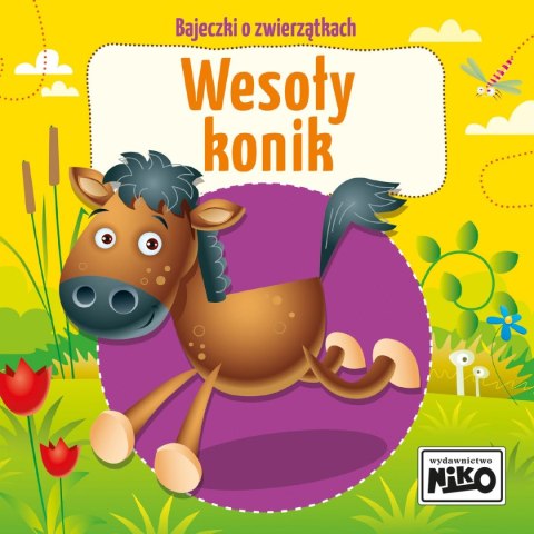 Książeczka edukacyjna Niko Bajeczki dla maluszka. Wesoły konik Książeczka edukacyjna Niko Bajeczki dla maluszka. Wesoły konik