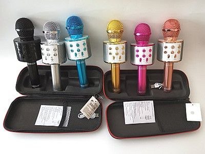 Mikrofon zabawkowy Adar z głośnikiem Bluetooth i wejściem USB (533554) Mikrofon zabawkowy Adar z głośnikiem Bluetooth i wejściem USB (533554)