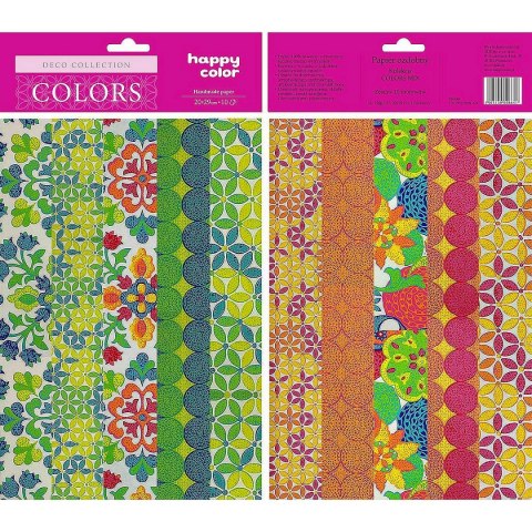 Papier ozdobny Happy Color A4 mix (HA 7712 2029-C9) Papier ozdobny Happy Color A4 mix (HA 7712 2029-C9)