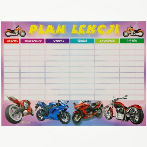 Plan lekcji Polsyr A5 Plan lekcji Polsyr A5