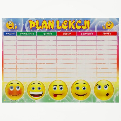 Plan lekcji Polsyr A5 Plan lekcji Polsyr A5