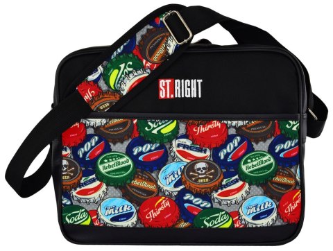 Torba na ramię St.Right BOTTLE CAPS torba na ramię (SB-02) Torba na ramię St.Right BOTTLE CAPS torba na ramię (SB-02)