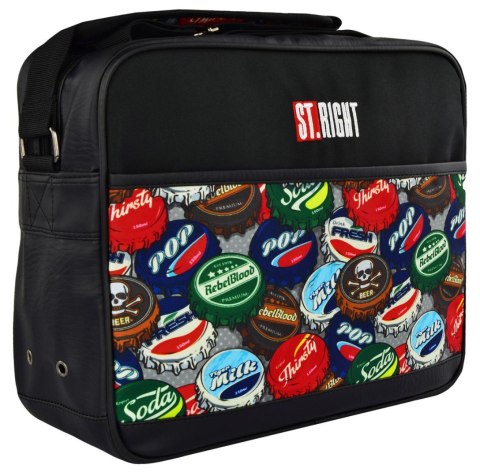 Torba na ramię St.Right BOTTLE CAPS torba na ramię (SB-02) Torba na ramię St.Right BOTTLE CAPS torba na ramię (SB-02)