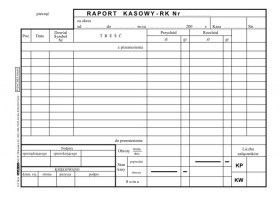 Druk samokopiujący Stolgraf raport kasowy A5 A5 100k. (K8) Druk samokopiujący Stolgraf raport kasowy A5 A5 100k. (K8)