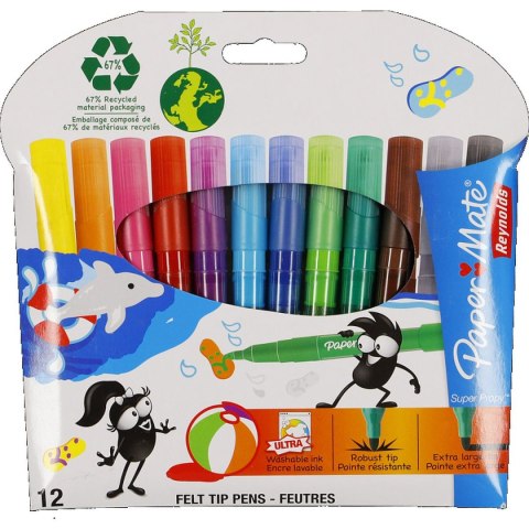 Flamaster Paper Mate 12 kol. (S0250692) Flamaster Paper Mate 12 kol. (S0250692)