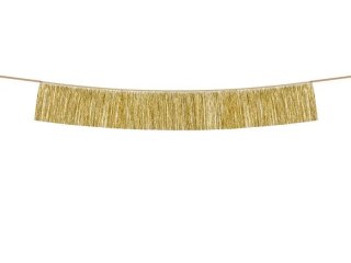 Girlanda Partydeco frędzle, złoty (FG1-019)