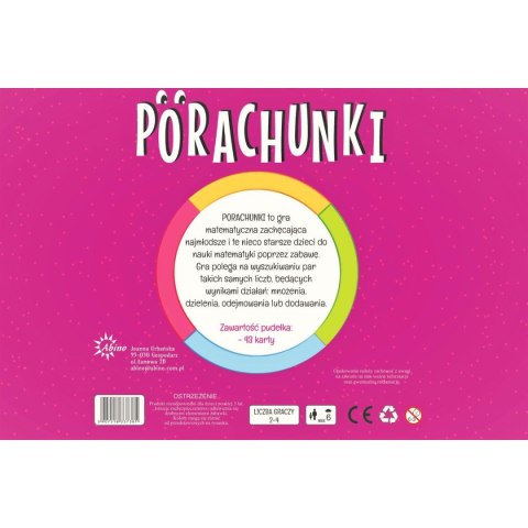 Gra edukacyjna Abino po-rachunki 95030099 Gra edukacyjna Abino po-rachunki 95030099