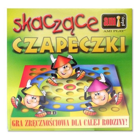 Gra zręcznościowa Adamigo Skaczące Czapeczki (59060160220027) Gra zręcznościowa Adamigo Skaczące Czapeczki (59060160220027)
