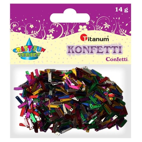 Konfetti Titanum Craft-Fun Series Paski mix kolorów Konfetti Titanum Craft-Fun Series Paski mix kolorów