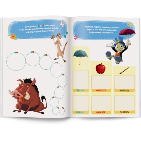 Książka dla dzieci Ameet Zadania do zmazywania Disney Uczy. Książka dla dzieci Ameet Zadania do zmazywania Disney Uczy.