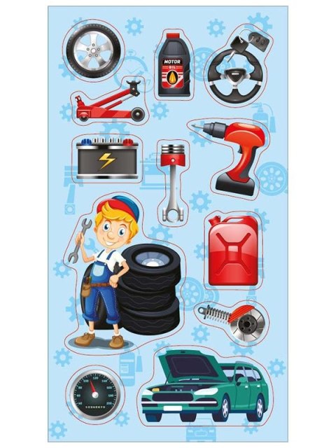 Naklejka (nalepka) Ranok Creative mechanik samochodowy Naklejka (nalepka) Ranok Creative mechanik samochodowy