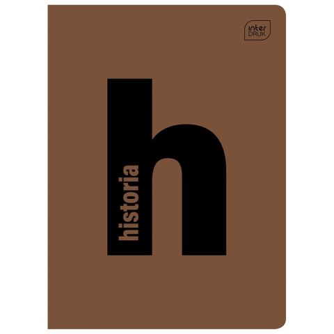 Zeszyt tematyczny Interdruk historia A5 60k. 70g Zeszyt tematyczny Interdruk historia A5 60k. 70g