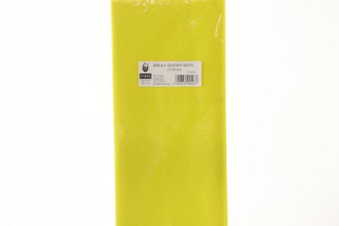 Bibuła gładka gładka cytrynowa 700mm x 500mm Bibuła gładka gładka cytrynowa 700mm x 500mm