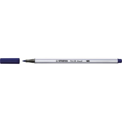 Flamaster Stabilo Pen 68 brush błękit pruski 1 kol. (568/22) Flamaster Stabilo Pen 68 brush błękit pruski 1 kol. (568/22)