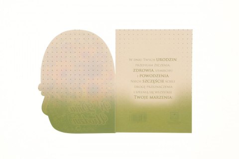 Kartka składana Agamis urodziny i imieniny B6 plus B6 Kartka składana Agamis urodziny i imieniny B6 plus B6