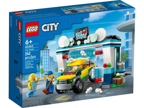 Klocki konstrukcyjne Lego City Myjnia samochodowa (60362) Klocki konstrukcyjne Lego City Myjnia samochodowa (60362)