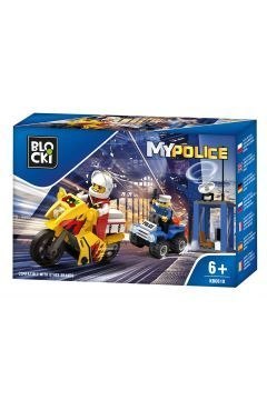 Klocki plastikowe Icom MyPolice 79 elementów radiowóz patrolowy (KB0618) Klocki plastikowe Icom MyPolice 79 elementów radiowóz patrolowy (KB0618)