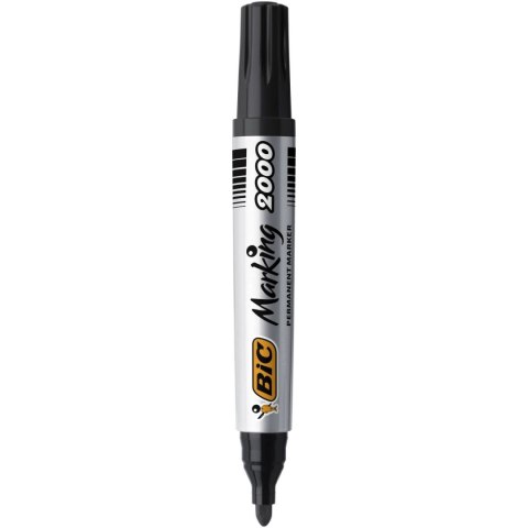 Marker permanentny Bic Marking 2000, czarny 1,5mm okrągła końcówka (8209153) Marker permanentny Bic Marking 2000, czarny 1,5mm okrągła końcówka (8209153)