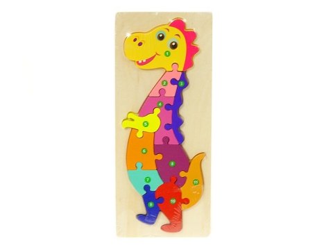 Układanka Adar drewniana DINO (563537) Układanka Adar drewniana DINO (563537)