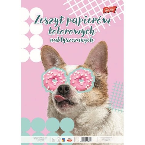 Zeszyt papierów kolorowych Unipap Zeszyt papierów kolorowych Unipap