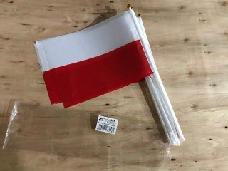 Flaga Adar Polski, mała, do ręki (372535)